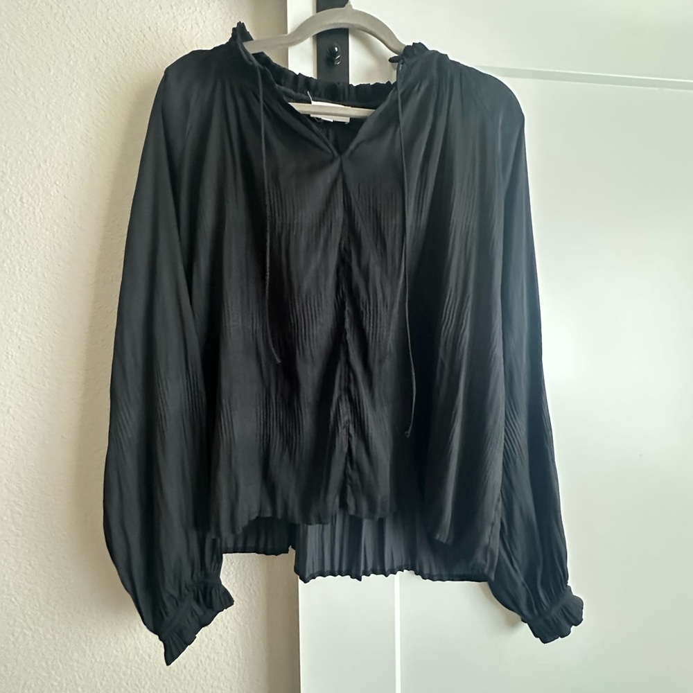 Elegant Black Women's Top